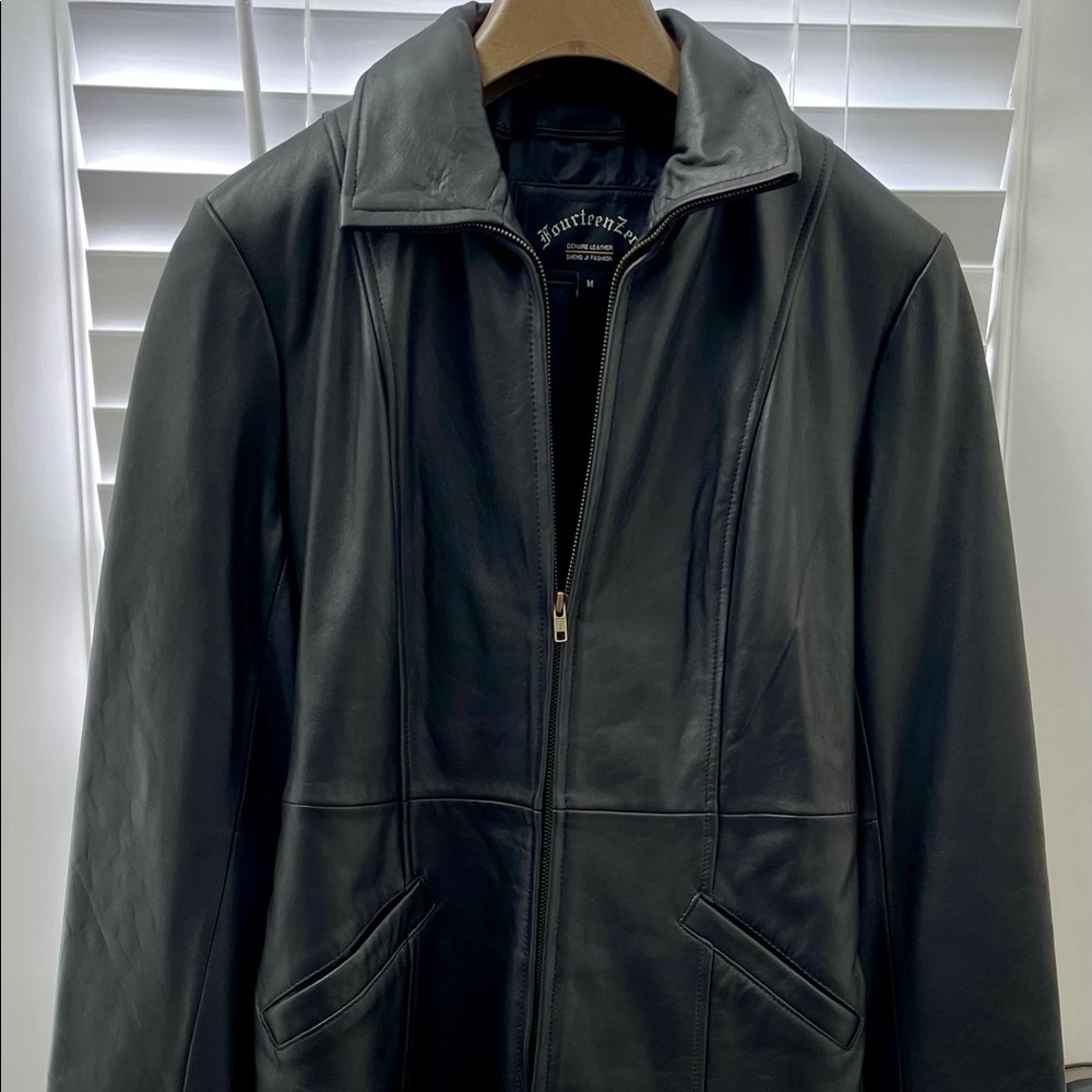 NWT Fourteen Zero 100% Genuine Leather Jacket